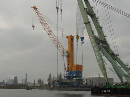 Gottwald kraan transport