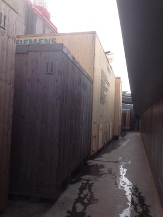 Constructie laden in Duisburg