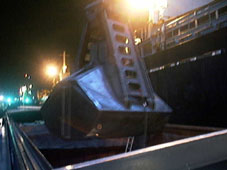 Lossen bij EBS Botlek
