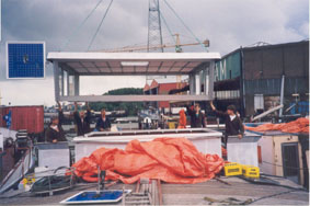 De nieuwe stuurhut