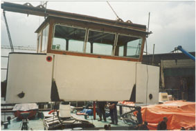 De oude stuurhut